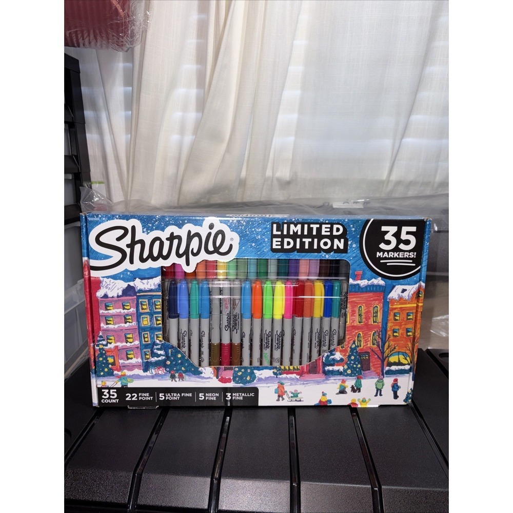 Sharpie Limited Edition Pack 35 Colors- BRAND NEW IN SEALED BOX